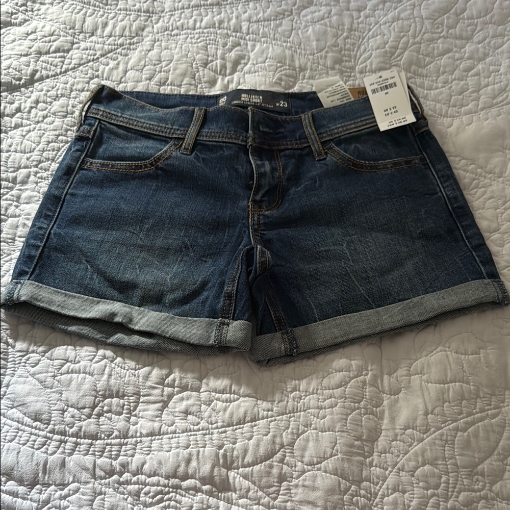 Hollister Denim Blue Women's Shorts